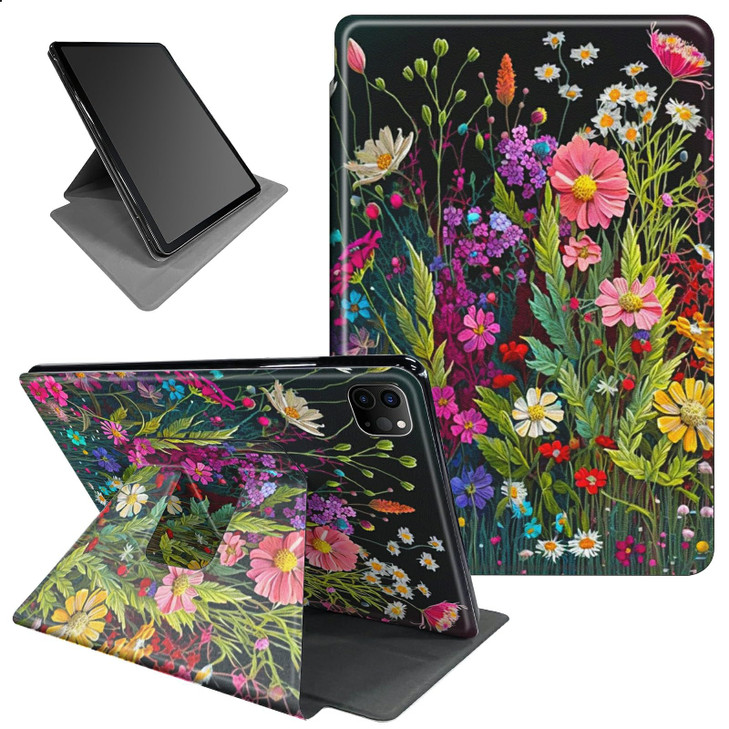BFSEROBJ for iPad Pro 13 inch Case 2024 M4 360 Rotating Degree Stand Smart Cover with Auto WakeSleep Case for iPad Pro 1