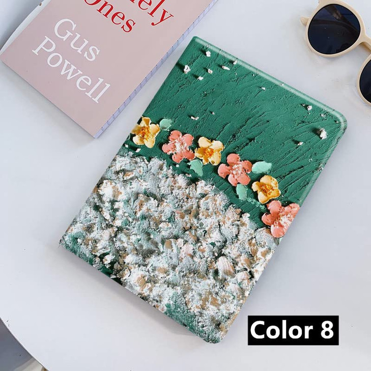 kaitesi Floral Case Compatible with iPad Air 13 inch M3M2 iPad Pro 129 inch 6th 5th 4th 3rd Generation Case Flower Patte