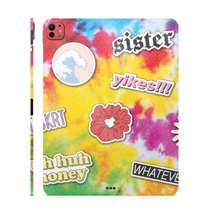 Glossy Glitter Skin Compatible with Apple iPad Pro 11 M4 2024 VSCO4 Premium 3M Vinyl Protective Wrap Decal Cover Easy to