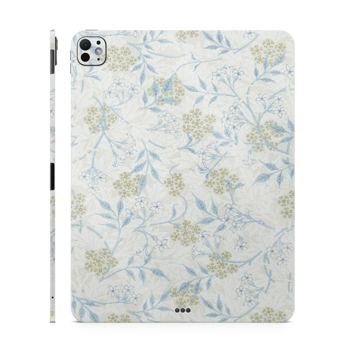 Glossy Glitter Skin Compatible with Apple iPad Pro 13 M4 2024 Jasmine Premium 3M Vinyl Protective Wrap Decal Cover Easy
