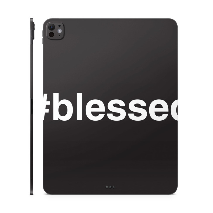 Skin Compatible with Apple iPad Pro 13 M4 2024 Blessed Premium 3M Vinyl Protective Wrap Decal Cover Easy to Apply Crafte