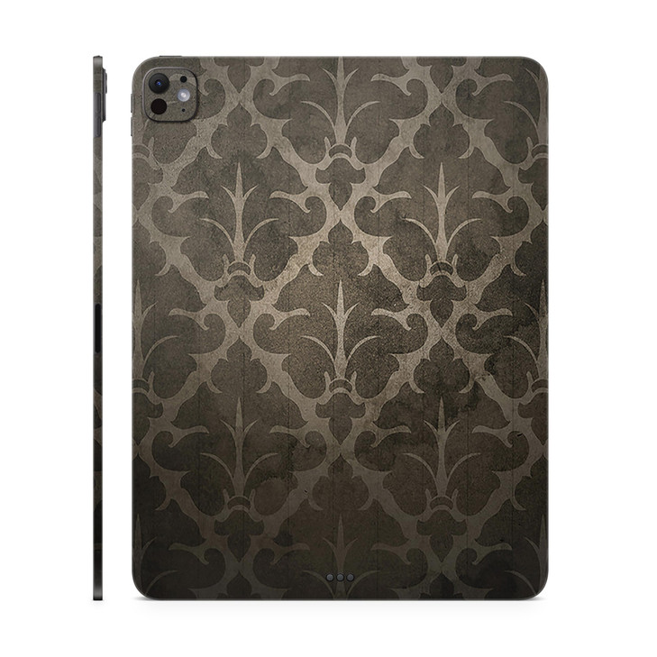 Skin Compatible with Apple iPad Pro 13 M4 2024 Vintage Elegance Premium 3M Vinyl Protective Wrap Decal Cover Easy to App