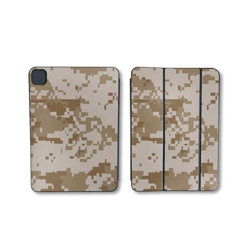 Skin Compatible with Apple Smart Folio for iPad Pro 13inch M4M5 2025 Desert Camo Premium 3M Vinyl Protective Wrap Decal