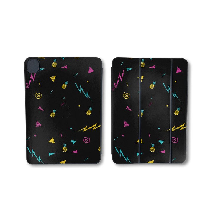 Skin Compatible with Apple Smart Folio for iPad Pro 13inch M4M5 2025 Magic Pineapple Premium 3M Vinyl Protective Wrap De