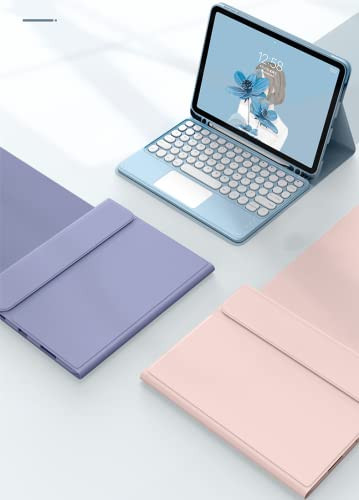 A17 Pro Keyboard Case for iPad Mini 76 Touchpad Detachable Keyboard with Pencil Holder Slim Leather Folio Smart Cover fo