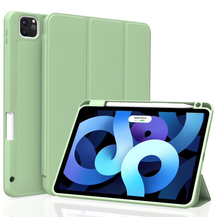 Divufus Case for iPad Pro 11 inch 4th3rd2nd Generation Lightweight Slim Auto SleepWake Smart Cover Soft TPU Back Case wi