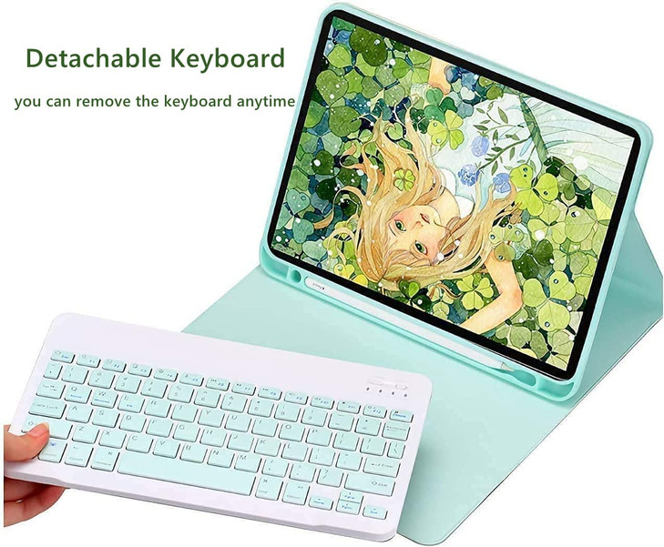 Galaxy Tab S6 Lite 202420222020 Keyboard Case with Mouse Detachable Magnetic Keyboard Cover with S Pen Holder and Mouse