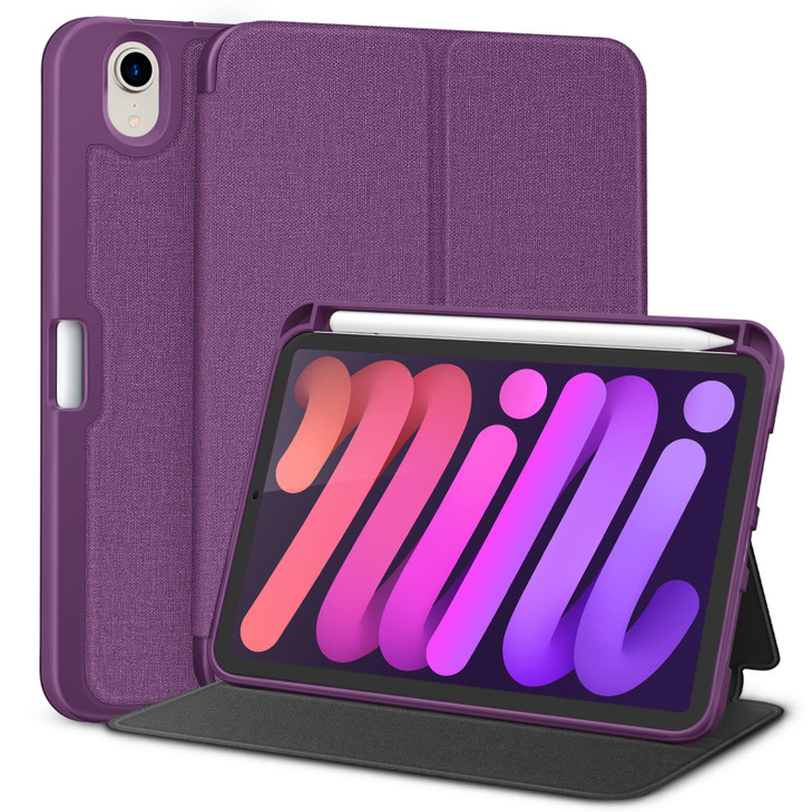 DTTO for Mini 7th6th Generation Case 83 Inch 20242021 with Pencil Holder Smart Stand Cover for iPad mini 7 A17 Pro iPad