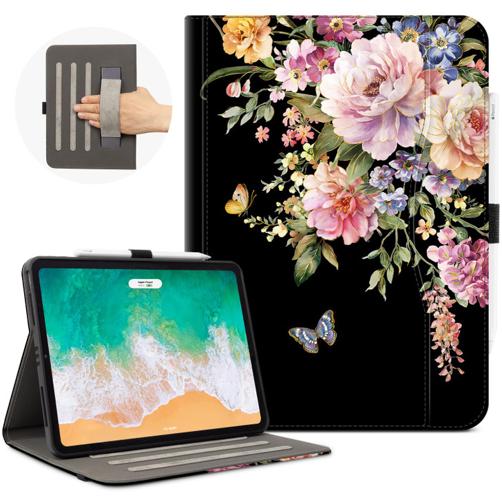 Vimorco iPad Air M3M2 11 Inch Case 20252024 Pink Flower iPad Air 5th4th Generation Cover 109inch iPad Pro 11 Inch Case 4