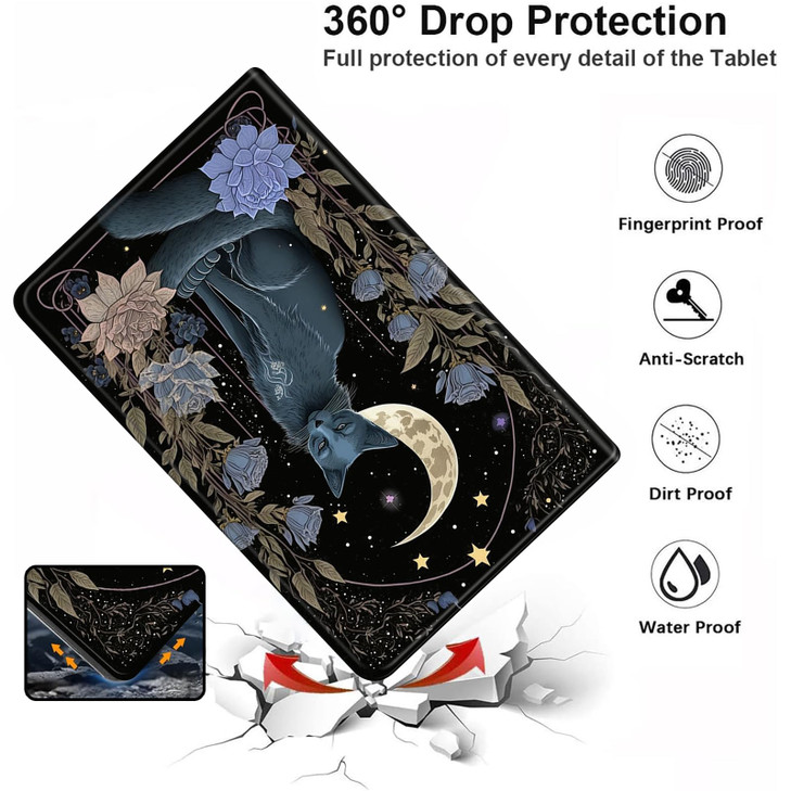 Case for Kindle Scribe 102 Inch 2024 2022 ReleasedPU Leather Slim Standing Smart Cover Case with Auto SleepWake for Kind