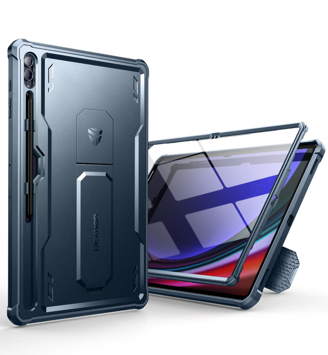 Dexnor Case for Samsung Galaxy Tab S10 Ultra 2024 S9 Ultra2023 S8 Ultra2022 146 Inch Built in Screen Protector Kickstand