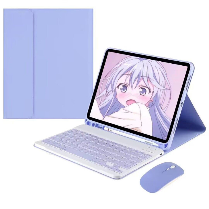 Keyboard Case for iPad Air 13 inchM3M220252024Pro 129 6th5th4th3rd Gen with Mouse Slim Lightweight Detachable Magnetic K