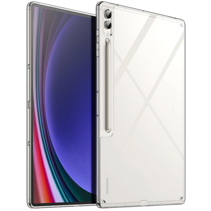 JETech Clear Case for Samsung Galaxy Tab S10 UltraTab S9 Ultra 146Inch AntiYellowing Transparent Slim Cover with Hard PC
