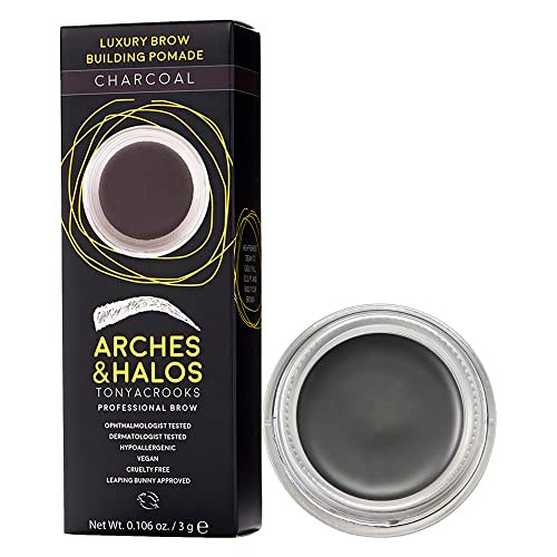 Arches and Halos Luxury Brow Building Pomade - Vegan Eyebrow Pomade - Creamy, Long Wearing Color for Clean, Defined Brows - Sunny Blonde - 0.1 oz
