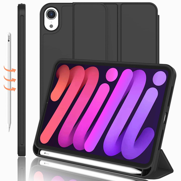 iMieet iPad mini 7 Case 2024 A17 Pro iPad mini 6 Case 83Inch2021 Model iPad mini 7th6th Generation Case with Pencil Hold