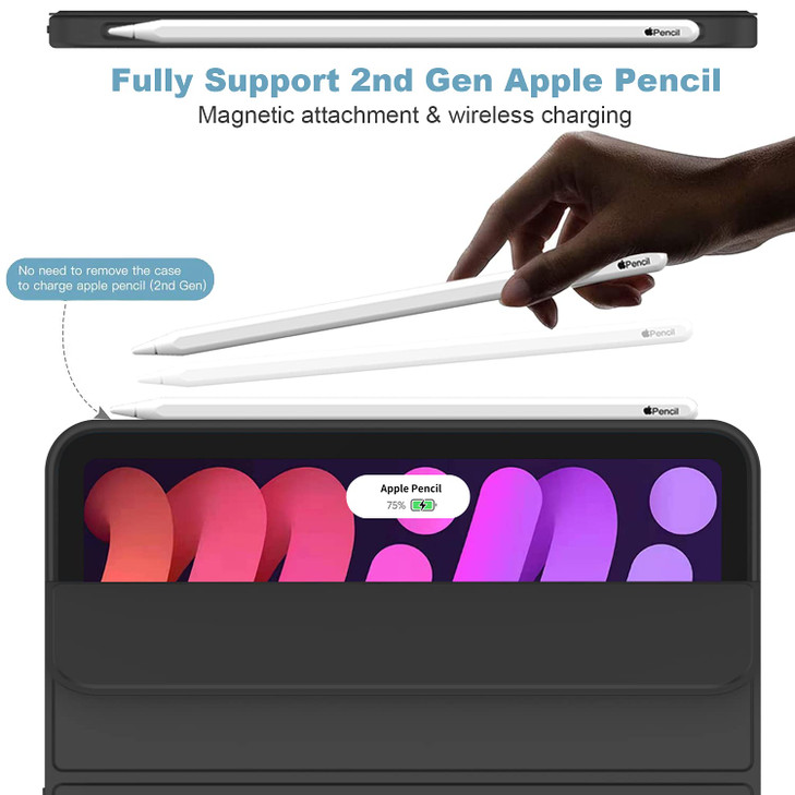iMieet iPad mini 7 Case 2024 A17 Pro iPad mini 6 Case 83Inch2021 Model iPad mini 7th6th Generation Case with Pencil Hold