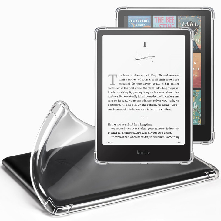 CoBak Clear Case for AllNew Kindle Paperwhite 12th Gen 2024 7 Kindle Colorsoft Signature Edition 7 Lightweight ScratchPr