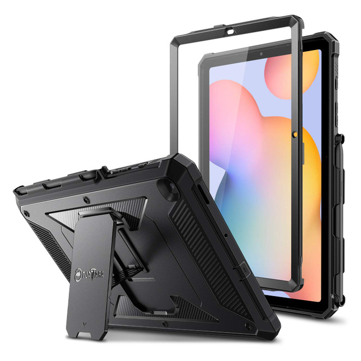 Fintie Shockproof Case for Samsung Galaxy Tab S6 Lite 104 Inch 202420222020 Tuatara Rugged Unibody Hybrid Bumper Kicksta