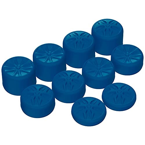 PlayVital 10-Pack Pro Thumb Grips for Switch 2 Pro, Switch Pro Controller | Ergonomic FPS Joystick Caps, 3 Height Convex & Concave | for ps5, Edge, X