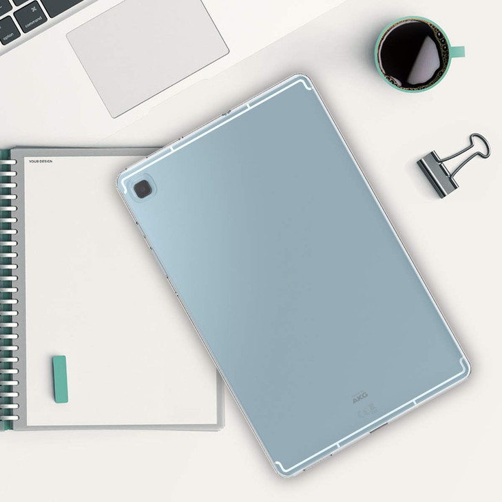 kwmobile Case Compatible with Samsung Galaxy Tab S6 Lite 202420222020 Case Soft TPU Back Protector Cover for Tablet Tran