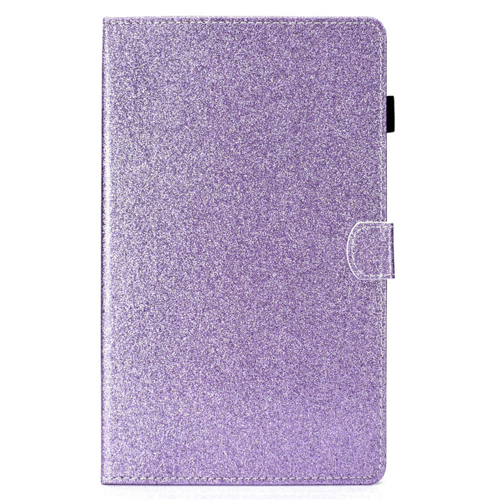 Glitter Case for Samsung Galaxy Tab S6 Lite 104 202420222020 Techcircle Smooth Shiny PU Leather Stand Folio Soft Cover M