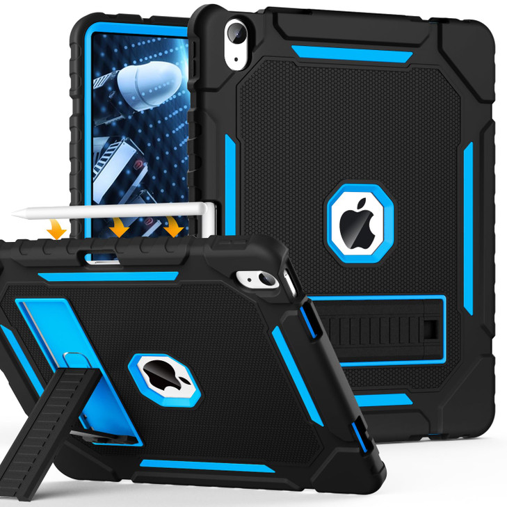 Grifobes Case for iPad Air 13inch M3M2 20252024 Heavy Duty Shockproof Rugged Protective Cover with Pencil HolderBuiltin