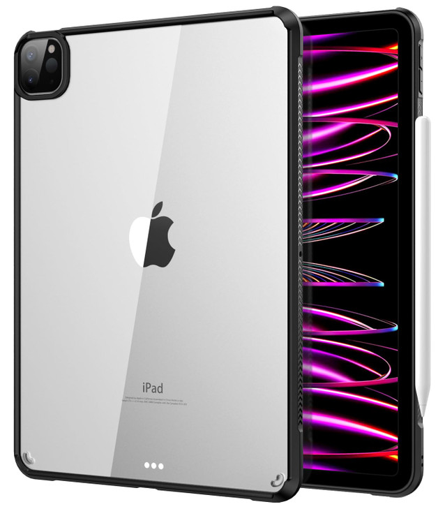 TiMOVO Case for New iPad Pro 11 inch 20222021 4th3rd Generation Support Apple Pencil 2 Charging Ultra Slim Clear Shock A