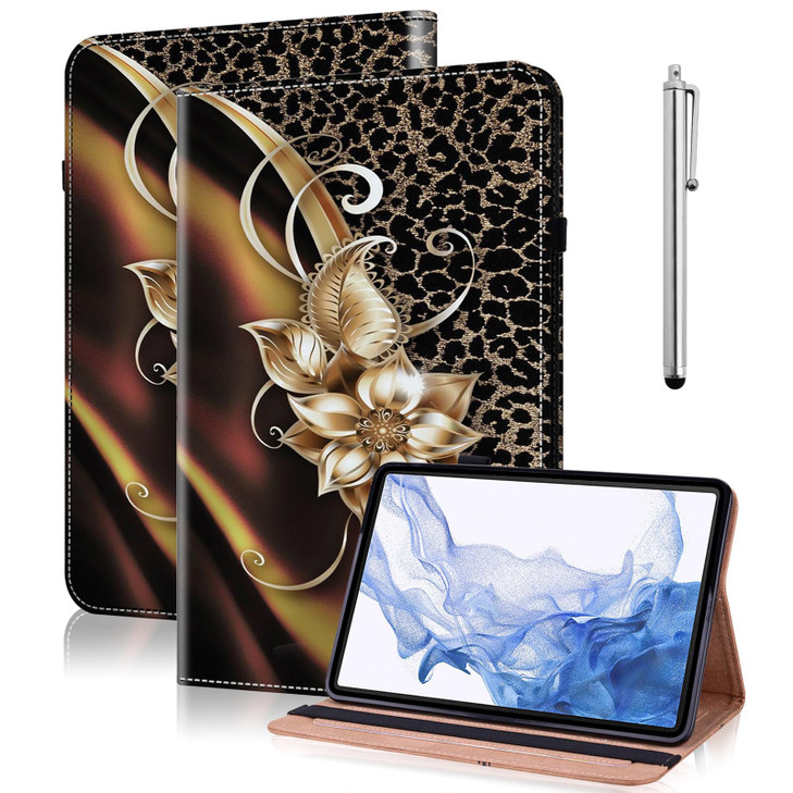 VODEFOX Case for Samsung Galaxy Tab S10 UltraTab S9 Ultra 146 InchPU Leather Stand Soft TPU Back Card Slots Folio Flip C