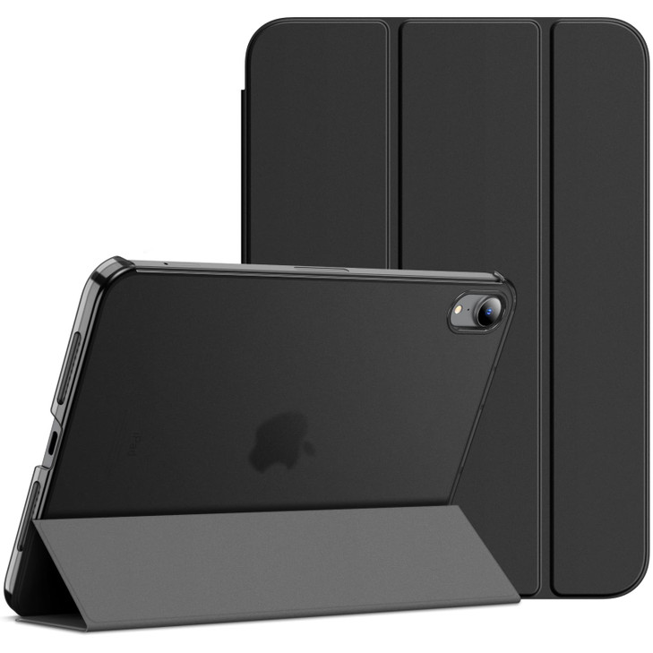 JETech Case for iPad mini A17 Pro 2024 Model 7th Generation mini 6 2021 Model 6th Generation Slim Stand Hard Back Shell