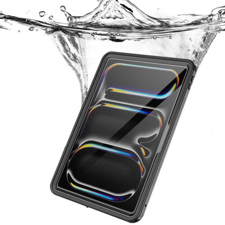 Sahara Oasis Series Waterproof Case for iPad Pro M4 13 2024 ClearBlack TB00387