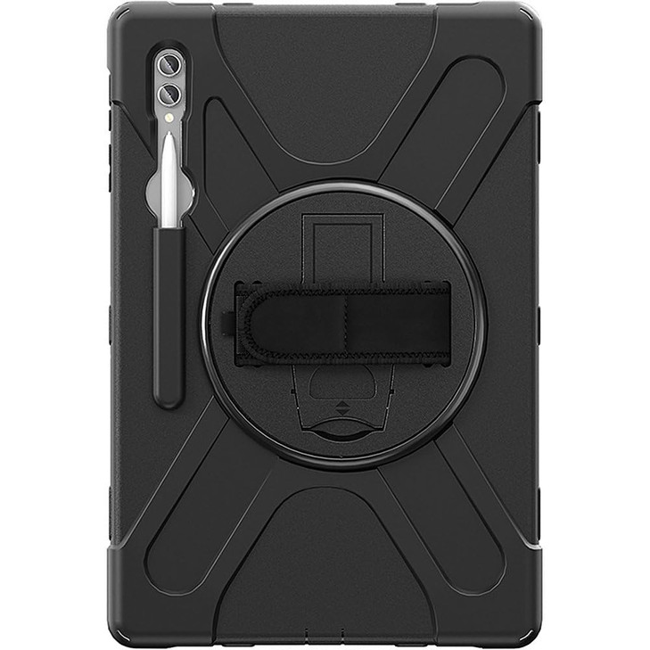 Sahara DefenseX Series Case for Samsung Galaxy Tab S10 Ultra Tab S9 Ultra and Tab S8 Ultra Black TB00340