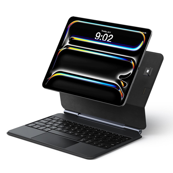 runelk Keyboard Case for iPad Pro 11inch M4 2024 M5 2025 MagicStyle Magnetic Keyboard Case with MultiTouch Trackpad Floa