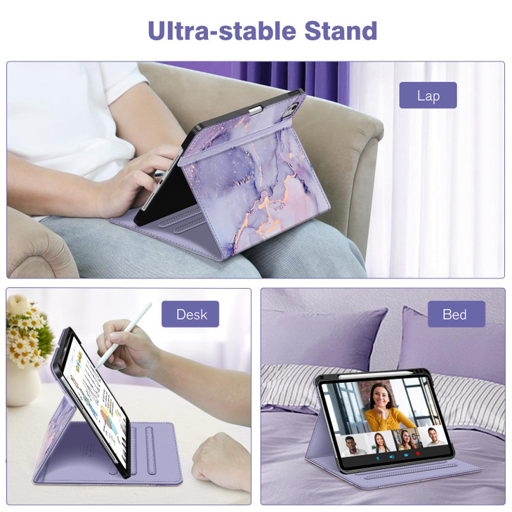 Fintie Folio Case for iPad Pro 11inch M5 2025 M4 2024 Magnetic MultiAngle Smart Stand Cover with Builtin Pencil Holder P