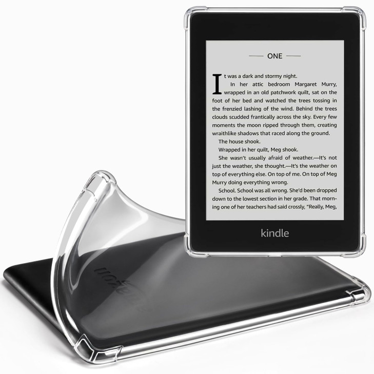 CoBak Clear Case for Kindle Paperwhite 10th Generation 6 and Signature Edition 2018 ReleasedShockproof Ligthwheight Slim