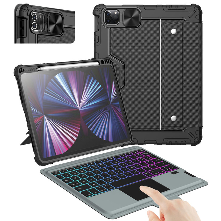 Nillkin iPad Pro 111st2nd3rd4th Gen iPad Air 5th4th Generation Case with Keyboard Magic Trackpad Rugged Case with Detach