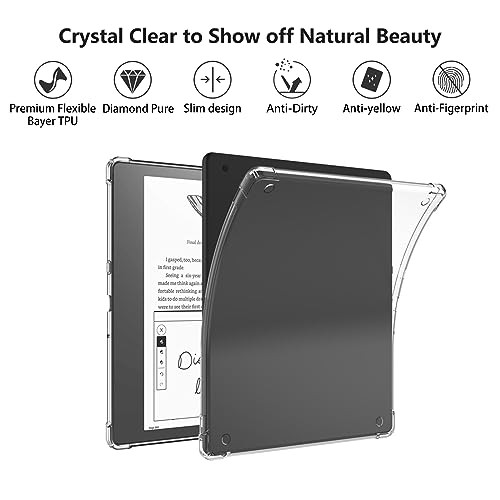 Aircawin for Kindle Scribe 102 Case Clear 20242022 Released for Kindle Scribe 1st Generation 102 inchShockproof Lightwei