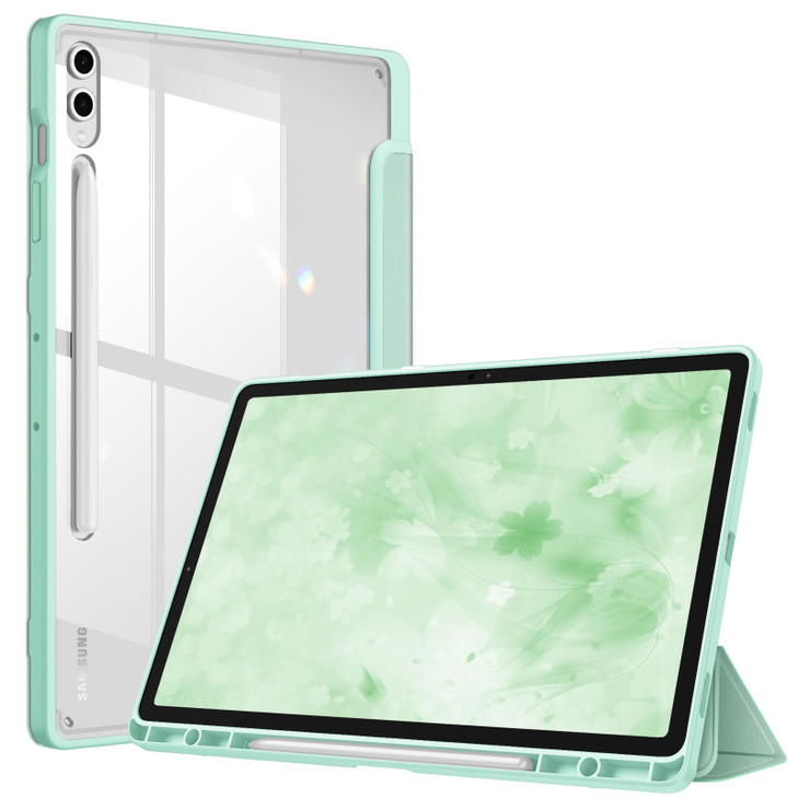 Fintie Hybrid Slim Case for Samsung Galaxy Tab S10 Plus 2024 S9 FE Plus 5G 124 Inch 2023 with S Pen Holder Shockproof Co