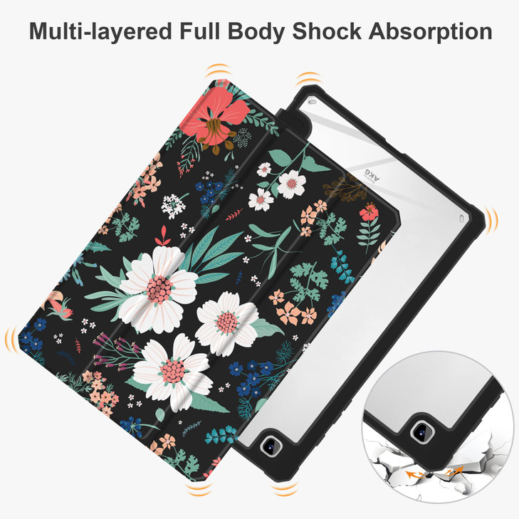 Batianda Case for Samsung Galaxy Tab S6 Lite 104 inch 20222020 Model SMP610P613P615P619 with S Pen Holder Shockproof Cov