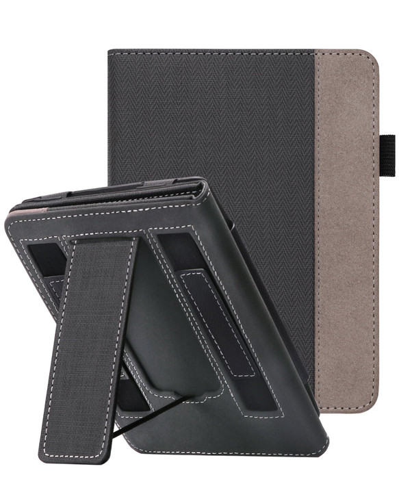 WALNEW Stand Case for 7inch Kindle Paperwhite 12th Generation 2024 Released and Kindle Colorsoft Signature Edition Two H