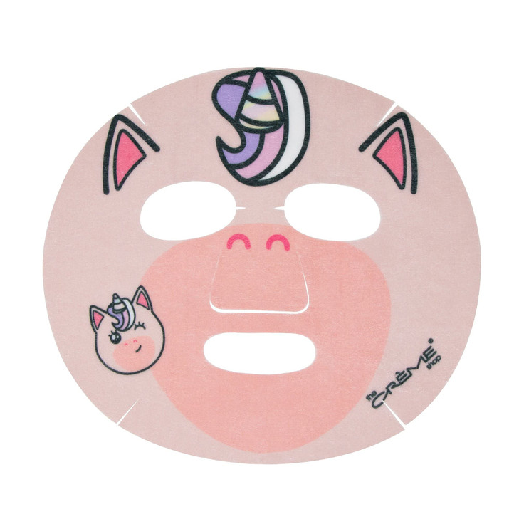 The Crème Shop Be Magical, Skin! Animated Face Mask - Korean Fruit Extract Face Mask to Improve Fine Lines and Wrinkles for a Younger Complexion (Uni