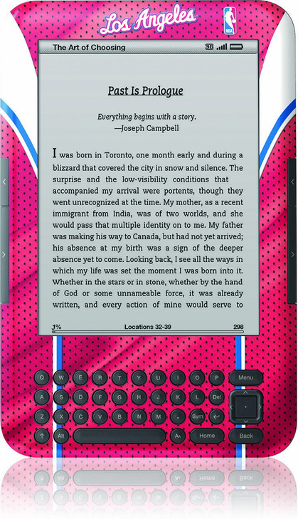 Skinit Kindle Skin Fits Kindle Keyboard Los Angeles Clippers