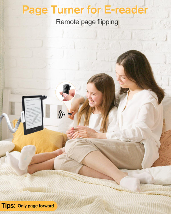 Multifunction Remote Page Turner for Kindle Paperwhite Reading and TikTok Scrolling ADZERD Page Turner Clicker for iPad