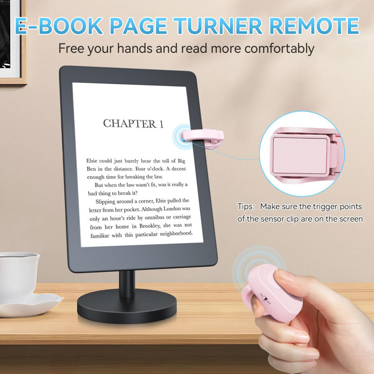 Finger Ring Page Turner for Kindle Paperwhite Remote Control Page Turner for Kindle Paperwhite Kobo Readers iPad Tablets