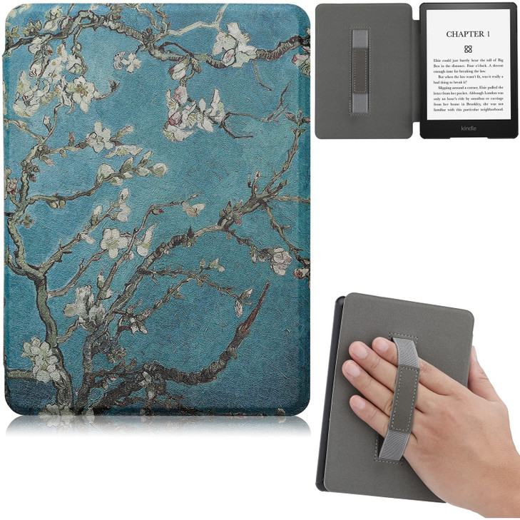 REASUN Case for 68 Kindle Paperwhite 2021Premium PU Leather Cover with Auto SleepWake Case for Kindle Paperwhite 11th Ge