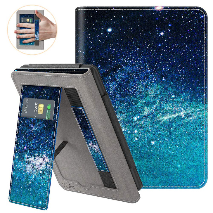 VORI Stand Case for 6 Kindle Paperwhite Fits 10th Generation 2018 All Paperwhite Generations Prior to 2018 PU Leather Ca