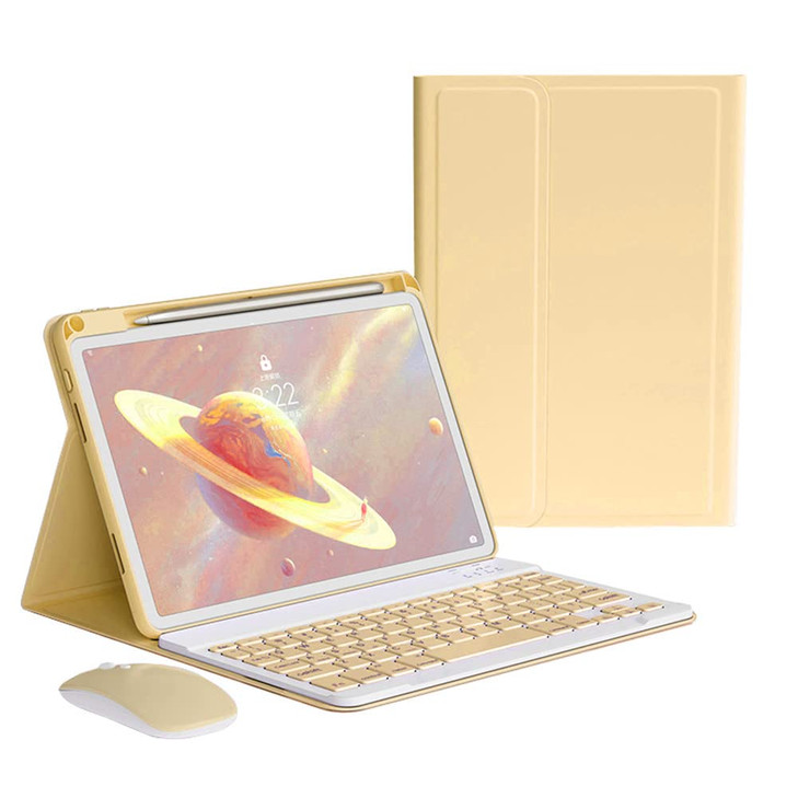 kaitesi Keyboard Case Mouse for iPad Pro 11 inch M5M4 20252024 Case with Mouse and Magnetically Detachable Color Keyboar