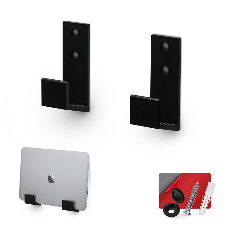 BRAINWAVZ 15 Cable Box Wall Mount Hanger Holder for Routers Laptops Modem Mesh WiFi Apple TV Network Switch More for Dev