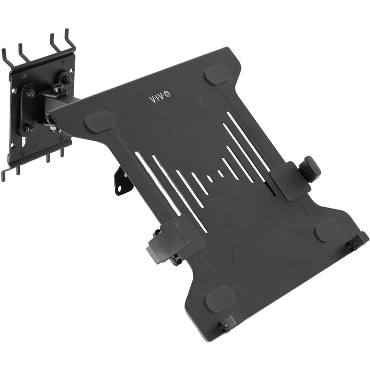 VIVO Pegboard Compatible 10 to 156 inch Laptop Mount Holder Adjustable Notebook Tray MOUNTPB2L