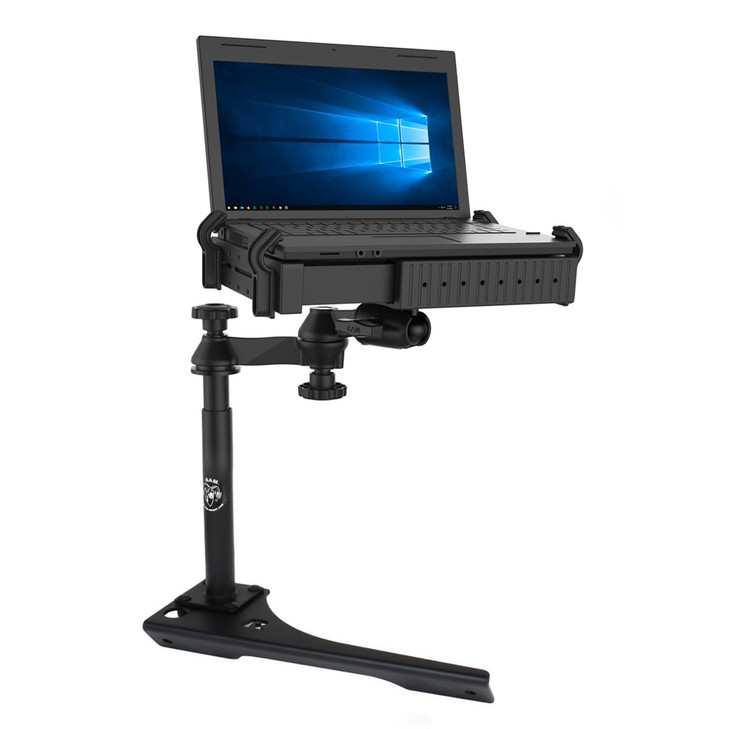 RAM MOUNTS NoDrill Laptop Mount for 1926 Dodge Ram 1500 Pickup Trucks Compatible with 1016 Laptops RAMVB186ST1SW1