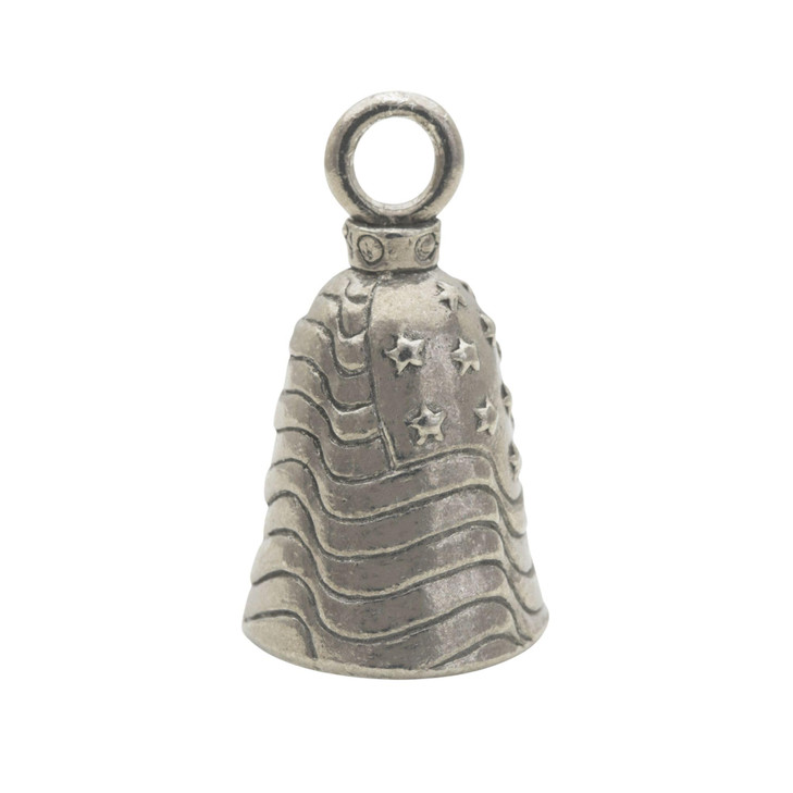 Guardian Bell Bald Eagle Good Luck Bell wKeyring Black Velvet Gift Bag Motorcycle Bell LeadFree Pewter Good Luck Gift to